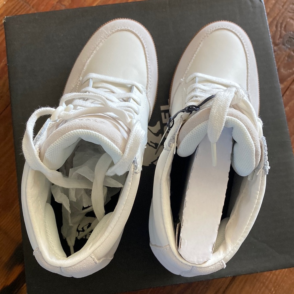 Women's High-Top Sneakers in White by Sorel - Picture 10 of 10